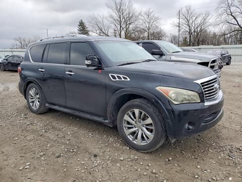 2012 Infiniti QX56, VIN JN8AZ2NF4C9518832. Фото 4 из 6 с аукциона Copart. Каталог авто из США OpenDataCar.