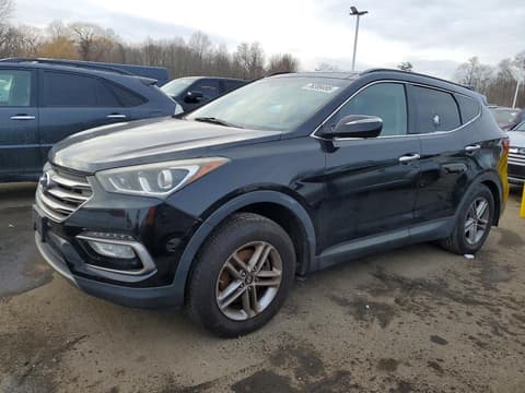 2017 Hyundai Santa Fe, VIN 5XYZUDLB1HG458233. Zdjęcie 1 z 6 z aukcji Copart. Katalog aut z USA OpenDataCar.