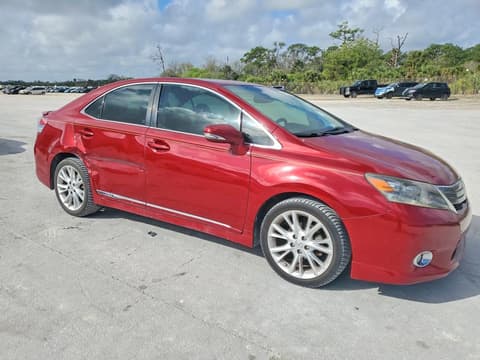 2010 Lexus HS 250h, VIN JTHBB1BAXA2012787. Фото 4 з 6 з аукціону Copart. Каталог авто зі США OpenDataCar.