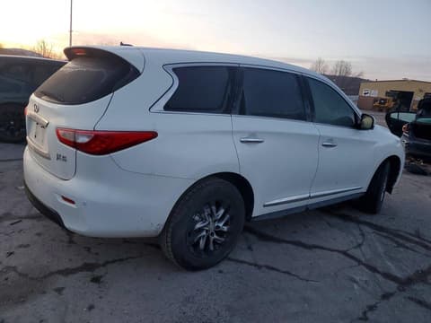 2013 Infiniti JX35, VIN 5N1AL0MM5DC314302. Фото 3 з 6 з аукціону Copart. Каталог авто зі США OpenDataCar.