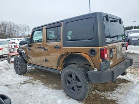 2015 Jeep Wrangler Unlimited, VIN 1C4BJWDG3FL668365. Фото 2 из 6 с аукциона Copart. Каталог авто из США OpenDataCar.
