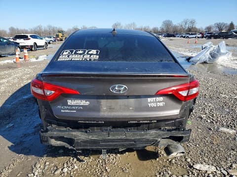 2016 Hyundai Sonata, VIN 5NPE24AF9GH407337. Фото 6 з 6 з аукціону Copart. Каталог авто зі США OpenDataCar.