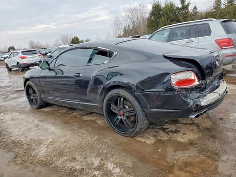 2013 Bentley Continental, VIN SCBFT7ZA4DC079704. Photo 2 of 6 from Copart auction. OpenDataCar US salvage catalog.