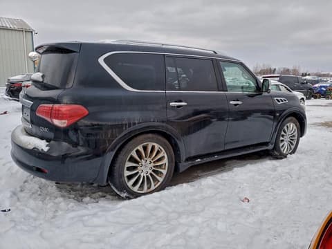 2017 Infiniti QX80, VIN JN8AZ2NC9H9430761. Фото 3 з 6 з аукціону Copart. Каталог авто зі США OpenDataCar.