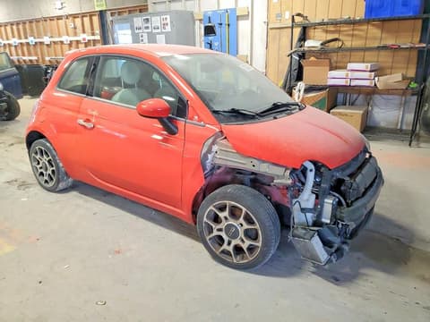 2018 Fiat 500, VIN 3C3CFFKHXJT465282. Фото 4 з 6 з аукціону Copart. Каталог авто зі США OpenDataCar.