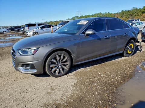 2020 Audi A4, VIN WAUHMAF44LA071432. Фото 1 з 6 з аукціону Copart. Каталог авто зі США OpenDataCar.