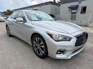 2018 Infiniti Q50, VIN JN1CV7APXJM240091. Фото 4 з 6 з аукціону Copart. Каталог авто зі США OpenDataCar.