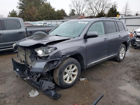 2012 Toyota Highlander, VIN 5TDBK3EH4CS104124. Фото 1 з 6 з аукціону Copart. Каталог авто зі США OpenDataCar.