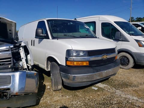2023 Chevrolet Express 2500, VIN 1GCWGAFP9P1121596. Zdjęcie 4 z 6 z aukcji Copart. Katalog aut z USA OpenDataCar.