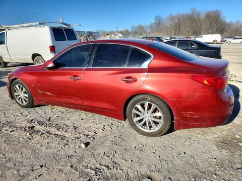 2014 Infiniti Q50, VIN JN1BV7AP4EM680535. Фото 2 з 6 з аукціону Copart. Каталог авто зі США OpenDataCar.