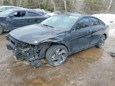 2025 Hyundai Elantra, VIN KMHLM4DG9SU008427. Фото 1 з 6 з аукціону Copart. Каталог авто зі США OpenDataCar.