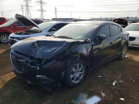 2014 Mazda 3, VIN JM1BM1U70E1186795. Фото 2 з 6 з аукціону Copart. Каталог авто зі США OpenDataCar.