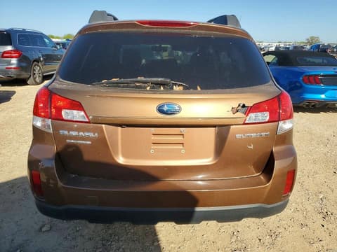 2011 Subaru Outback, VIN 4S4BRCGC3B3327022. Фото 6 из 6 с аукциона Copart. Каталог авто из США OpenDataCar.