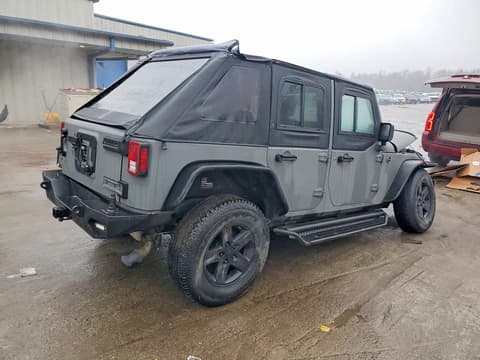 2008 Jeep Wrangler Unlimited, VIN 1J4GA39108L598619. Photo 3 of 6 from Copart auction. OpenDataCar US salvage catalog.