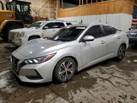 2021 Nissan Sentra, VIN 3N1AB8CVXMY270372. Фото 1 из 6 с аукциона Copart. Каталог авто из США OpenDataCar.