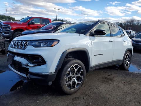 2025 Jeep Compass, VIN 3C4NJDCN2ST621537. Фото 1 з 6 з аукціону Copart. Каталог авто зі США OpenDataCar.