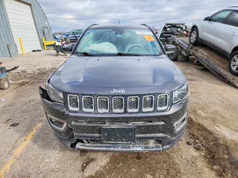2021 Jeep Compass, VIN 3C4NJDCB4MT595919. Фото 5 из 6 с аукциона Copart. Каталог авто из США OpenDataCar.