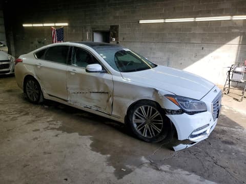 2018 Genesis G80, VIN KMHGN4JE3JU238089. Фото 4 з 6 з аукціону Copart. Каталог авто зі США OpenDataCar.