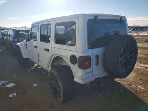 2021 Jeep Wrangler Unlimited, VIN 1C4JJXP61MW643433. Фото 2 з 6 з аукціону Copart. Каталог авто зі США OpenDataCar.