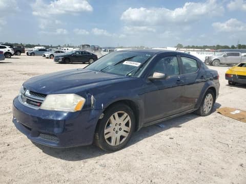 2014 Dodge Avenger, VIN 1C3CDZAB1EN109667. Фото 1 з 6 з аукціону Copart. Каталог авто зі США OpenDataCar.
