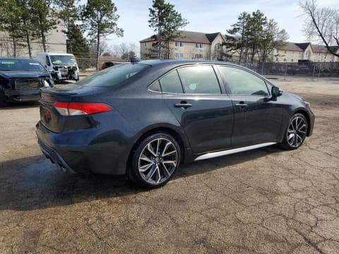 2020 Toyota Corolla, VIN JTDS4RCEXLJ038343. Фото 3 з 6 з аукціону Copart. Каталог авто зі США OpenDataCar.