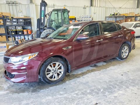 2017 Kia Optima, VIN 5XXGT4L32HG164640. Фото 1 з 6 з аукціону Copart. Каталог авто зі США OpenDataCar.