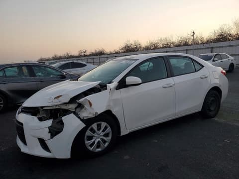 2016 Toyota Corolla, VIN 5YFBURHE7GP427645. Фото 1 з 6 з аукціону Copart. Каталог авто зі США OpenDataCar.