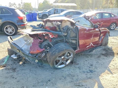 2007 Chevrolet Corvette, VIN 1G1YY36U575130143. Фото 3 из 6 с аукциона Copart. Каталог авто из США OpenDataCar.