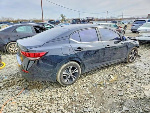 2020 Nissan Sentra, VIN 3N1AB8CV2LY309860. Фото 3 з 6 з аукціону Copart. Каталог авто зі США OpenDataCar.