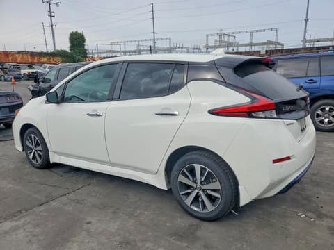 2021 Nissan Leaf, VIN 1N4BZ1BV9MC553351. Фото 2 з 6 з аукціону Copart. Каталог авто зі США OpenDataCar.
