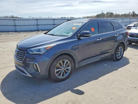 2017 Hyundai Santa Fe, VIN KM8SN4HF4HU167505. Фото 1 з 6 з аукціону Copart. Каталог авто зі США OpenDataCar.