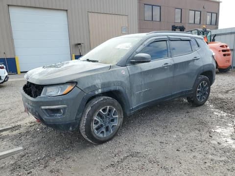 2020 Jeep Compass, VIN 3C4NJDDB9LT145132. Фото 1 з 6 з аукціону Copart. Каталог авто зі США OpenDataCar.