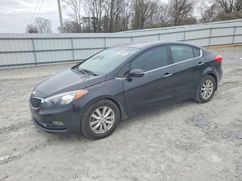 2014 Kia Forte, VIN KNAFX4A85E5081375. Фото 1 з 6 з аукціону Copart. Каталог авто зі США OpenDataCar.