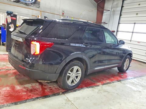 2020 Ford Explorer, VIN 1FMSK8DH5LGB25276. Фото 3 з 6 з аукціону Copart. Каталог авто зі США OpenDataCar.