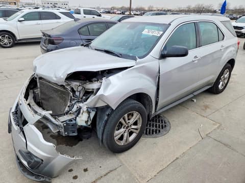 2015 Chevrolet Equinox, VIN 2GNALAEK3F1178291. Photo 1 of 6 from Copart auction. OpenDataCar US salvage catalog.