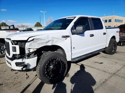 2019 Ford F-150 Lightning, VIN 1FTEW1EP2KKE60820. Фото 1 з 6 з аукціону Copart. Каталог авто зі США OpenDataCar.