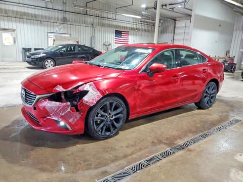2016 Mazda 6, VIN JM1GJ1W5XG1474790. Фото 1 з 6 з аукціону Copart. Каталог авто зі США OpenDataCar.