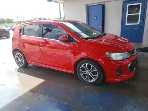 2017 Chevrolet Sonic, VIN 1G1JD6SB5H4142044. Фото 4 з 6 з аукціону Copart. Каталог авто зі США OpenDataCar.