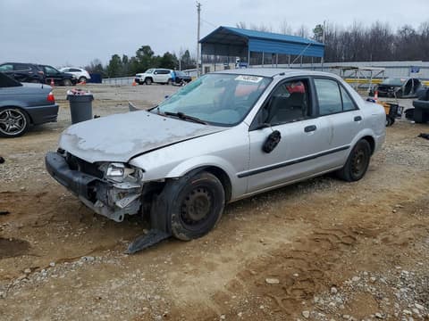 1999 Mazda Protege, VIN JM1BJ2224X0158528. Фото 1 з 6 з аукціону Copart. Каталог авто зі США OpenDataCar.