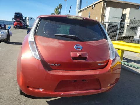 2011 Nissan Leaf, VIN JN1AZ0CP2BT007961. Фото 6 з 6 з аукціону Copart. Каталог авто зі США OpenDataCar.