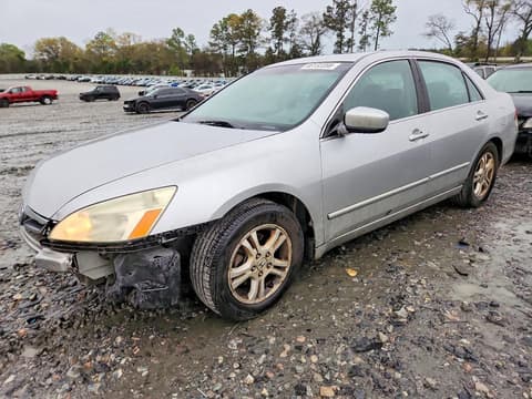 2007 Honda Accord, VIN 1HGCM567X7A105850. Фото 1 из 6 с аукциона Copart. Каталог авто из США OpenDataCar.