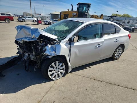 2019 Nissan Sentra, VIN 3N1AB7AP5KY390236. Фото 1 з 6 з аукціону Copart. Каталог авто зі США OpenDataCar.