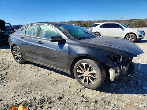 2015 Acura TLX, VIN 19UUB1F34FA010375. Photo 4 of 6 from Copart auction. OpenDataCar US salvage catalog.
