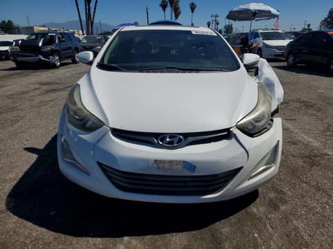 2014 Hyundai Elantra, VIN 5NPDH4AEXEH500267. Фото 5 з 6 з аукціону Copart. Каталог авто зі США OpenDataCar.