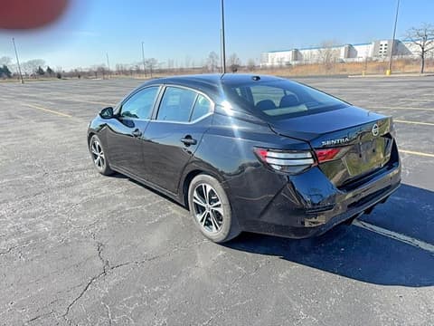 2021 Nissan Sentra, VIN 3N1AB8CVXMY222998. Фото 3 з 6 з аукціону Copart. Каталог авто зі США OpenDataCar.