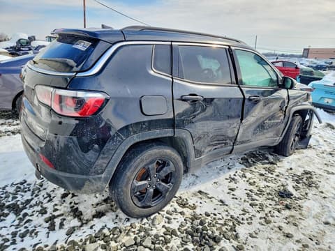 2019 Jeep Compass, VIN 3C4NJDBB4KT597202. Фото 3 з 6 з аукціону Copart. Каталог авто зі США OpenDataCar.