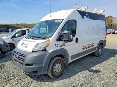 2017 Ram ProMaster 1500, VIN 3C6TRVBG8HE542919. Фото 1 з 6 з аукціону Copart. Каталог авто зі США OpenDataCar.