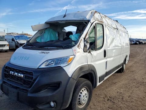 2025 Ram ProMaster 3500, VIN 3C6MRVJG0SE517915. Фото 2 з 6 з аукціону Copart. Каталог авто зі США OpenDataCar.