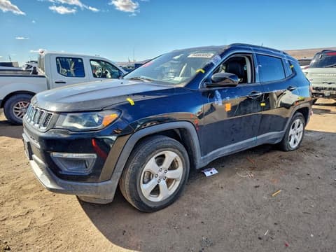 2018 Jeep Compass, VIN 3C4NJCBB9JT285871. Фото 1 з 6 з аукціону Copart. Каталог авто зі США OpenDataCar.
