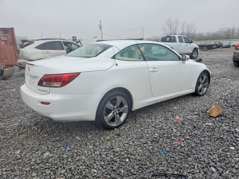 2010 Lexus IS 250c, VIN JTHFF2C24A2510213. Фото 3 з 6 з аукціону Copart. Каталог авто зі США OpenDataCar.